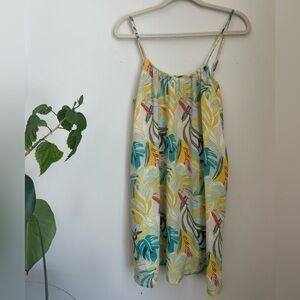 Mini slip dress